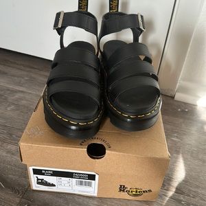 Dr. Martens Women's Blaire Hydro Leather Sandal